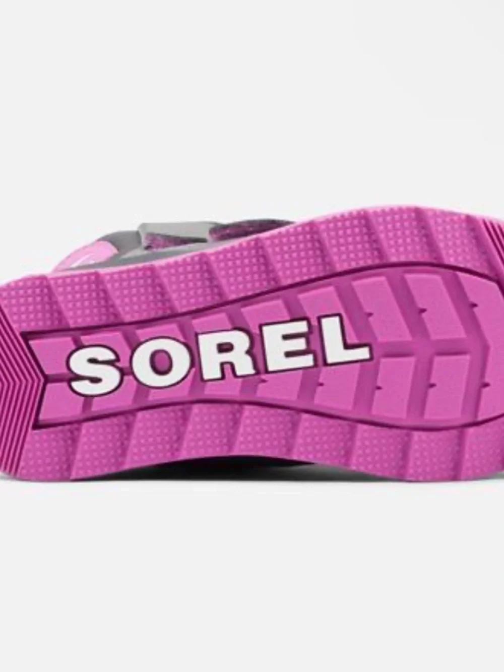 Sorel Kids Waterproof Strap Snow Boots - Gray & purple size 11 toddler girls new